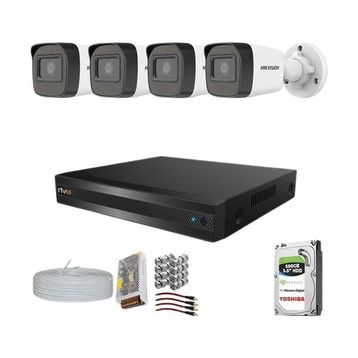Provzen Hikvision RV 4 Kamera 500GB HDD Güvenlik Kamerası