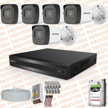 Provzen Hikvision RV 5 Kamera 1TB HDD Güvenlik Kamerası