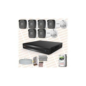Provzen Hikvision RV 6 Kamera 1TB HDD Güvenlik Kamerası