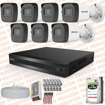 Provzen Hikvision RV 7 Kamera 1TB HDD Güvenlik Kamerası