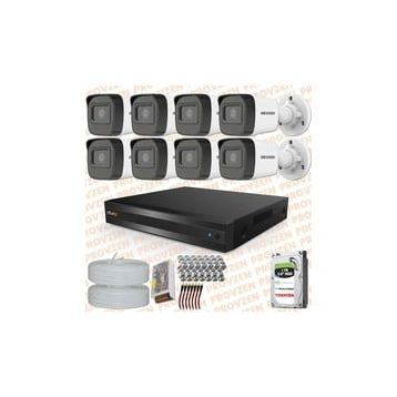Provzen Hikvision RV 8 Kamera 1TB HDD Güvenlik Kamerası