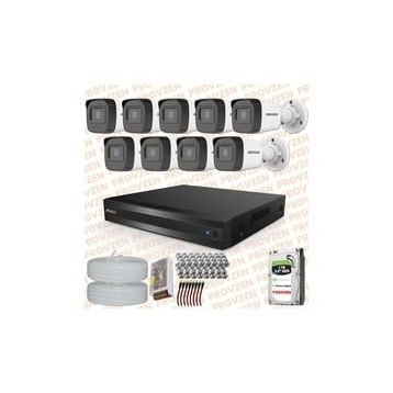 Provzen Hikvision RV 9 Kamera 1TB HDD Güvenlik Kamerası