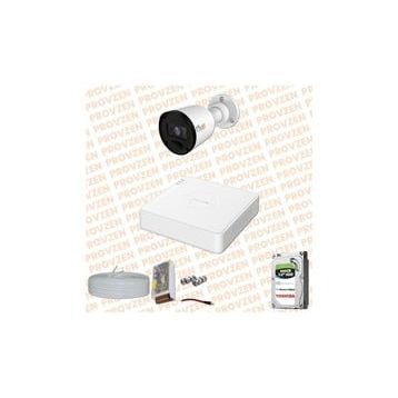 Provzen RV Hikvision 1 Kamera 20 m Gece Görüş Güvenlik Kamerası