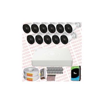 Provzen RV Hikvision 11 Kamera 20 m Gece Görüş Güvenlik Kamerası