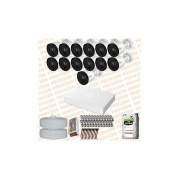 Provzen RV Hikvision 13 Kamera 20 m Gece Görüş Güvenlik Kamerası