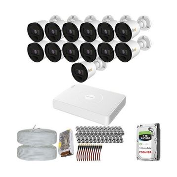 Provzen RV Hikvision 13 Kamera 20 m Gece Görüş Güvenlik Kamerası