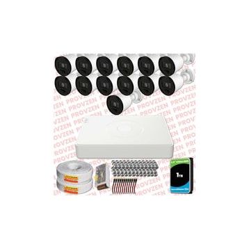 Provzen RV Hikvision 13 Kamera 20 m Gece Görüş Güvenlik Kamerası