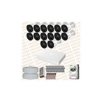 Provzen RV Hikvision 14 Kamera 20 m Gece Görüş Güvenlik Kamerası