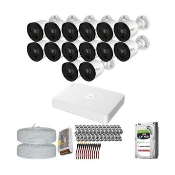 Provzen RV Hikvision 14 Kamera 20 m Gece Görüş Güvenlik Kamerası