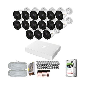 Provzen RV Hikvision 15 Kamera 20 m Gece Görüş Güvenlik Kamerası