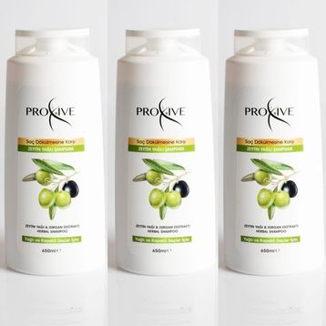 Proxive 3x650 ml Zeytinyağ Şampuanı