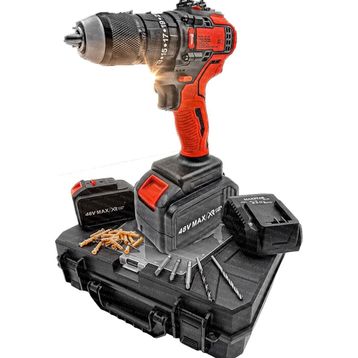 Proxtech Profesyonel Darbeli Yüksek Tork Kömürsüz Bakır Motor Güçlendirilmiş Vidalama Matkap