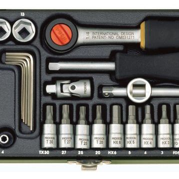 Proxxon 1/4' 36 Parça Lokma ve Bits Takımı