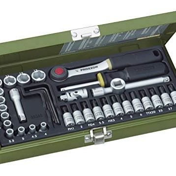 Proxxon 1/4' 36 Parça Lokma ve Bits Takımı