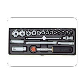 Proxxon 23110 3-8 inç 24 Parça Cırcır Kollu Lokma Takımı