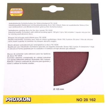 Proxxon 28162 TG125-E İçin Zımpara