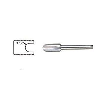Proxxon 29030 6.4mm Yuvarlak Kanal Açma Mikro Freze Ucu
