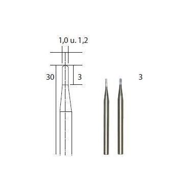 Proxxon Tungsten 28320 2'li Karbür Freze Seti