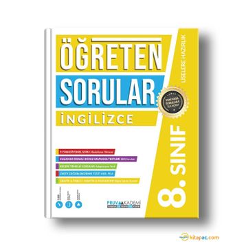Pruva Akademi - 8. Sınıf İngilizce Öğreten Sorular