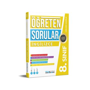 Pruva Akademi - 8. Sınıf İngilizce Öğreten Sorular