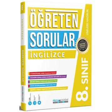 Pruva Akademi - 8. Sınıf İngilizce Öğreten Sorular