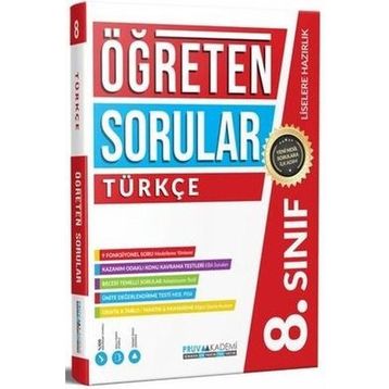 Pruva Akademi - 8. Sınıf Türkçe Öğreten Sorular