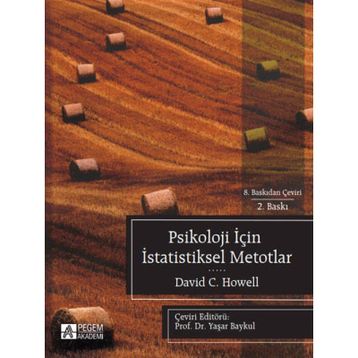 Psikoloji İçin İstatistiksel Metotlar - Pegem Akademi Yayıncılık