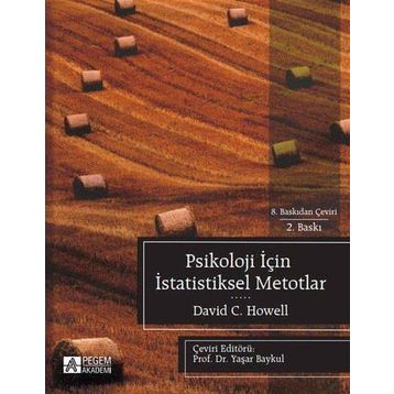 Psikoloji İçin İstatistiksel Metotlar - Pegem Akademi Yayıncılık