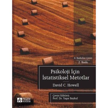 Psikoloji İçin İstatistiksel Metotlar - Pegem Akademi Yayıncılık
