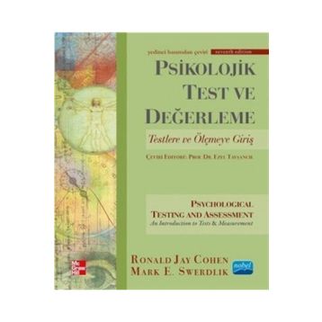 PSIKOLOJIK TEST VE DEĞERLEME - RONALD COHEN;MARK E. SWERDLIK