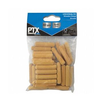 PTX 40 Parça Ahşap Kavela Pimi