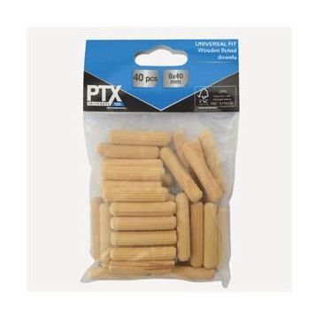 PTX 40 Parça Ahşap Kavela Pimi