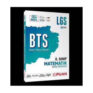 Puan Yayınları 8. Sınıf Matematik Soru Bankası
