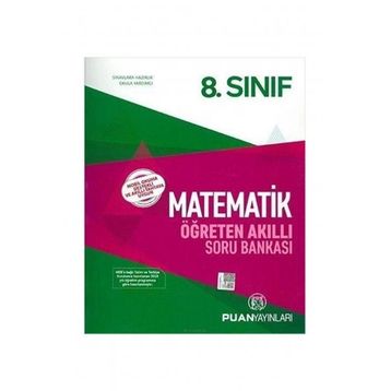 Puan Yayınları 8. Sınıf Matematik Soru Bankası