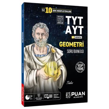 Puan Yayınları TYT AYT Geometri Zor Soru Bankası