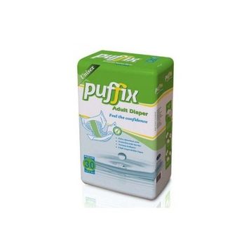 Puffix Large 30 Adet Yetişkin Hasta Bezi