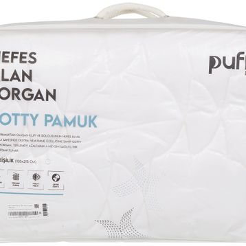 Puffy Cotty 155x215 cm Pamuk Tek Kişilik Yorgan