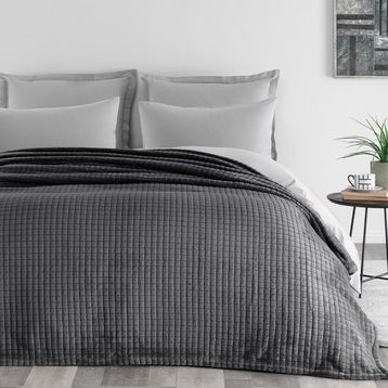 Puffy Trinity Tek Kişilik Wellsoft Antrasit 150 x 220 cm Battaniye