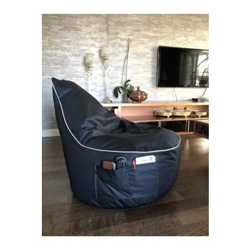 Pufumo Golf Siyah Armut Koltuk