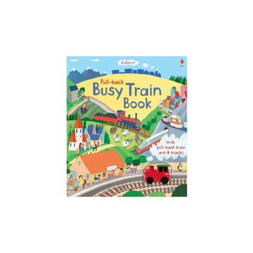 Pull Back Busy Train-Usborne Publishing