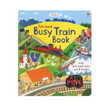 Pull Back Busy Train-Usborne Publishing
