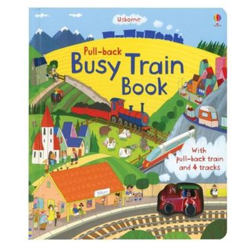 Pull Back Busy Train-Usborne Publishing