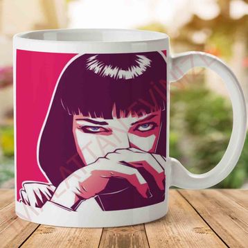 Pulp Fiction Tarantino Baskılı Kupa Bardak