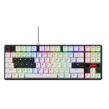 Pulsar PCMK2HE801W PCMK2 HE %80 TKL ANSI Hall Effect Manyetik Switch RGB Hotswap Beyaz Mekanik Gaming Klavye