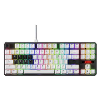 Pulsar PCMK2HE801W PCMK2 HE %80 TKL ANSI Hall Effect Manyetik Switch RGB Hotswap Beyaz Mekanik Gaming Klavye