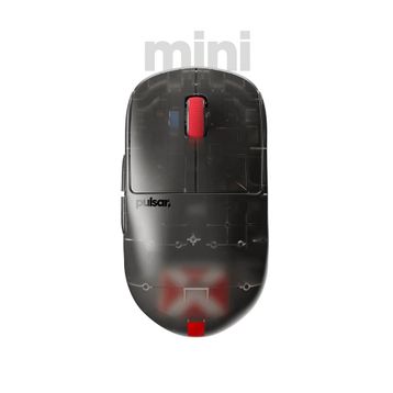 Pulsar PX2H1CB X2H Clear Black Edition Size 1 Mini Simetrik Kablosuz Gaming Mouse