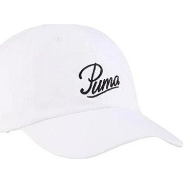 Puma 025996-02 Beyaz Essentials Script Logo Erkek Şapka