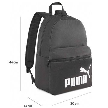 Puma 079943-01-1 B-7 44x30x14 cm Unisex Siyah Sırt ve Okul Çantası