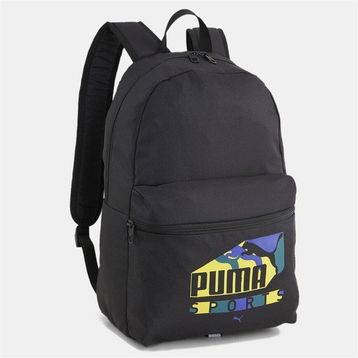 Puma 090709-01 Phase Print BP Siyah Spor Sırt Çantası