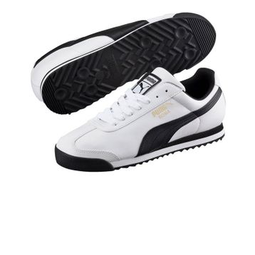 Puma 100185222 Siyah Beyaz Roma Basic Spor Ayakkabı